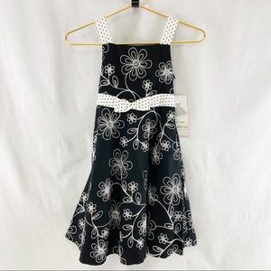 Girls Floral Halter Dress
